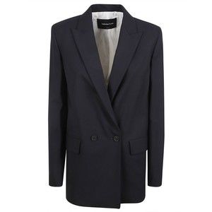 Fabiana Filippi Double-Breasted Tailored Jacket With Notched Lapel - NWT